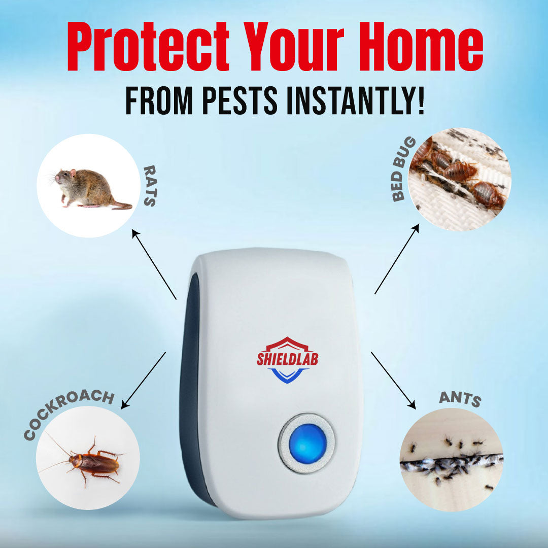 ShieldLab™ - The Ultrasonic Frequency Device For Insects and Rats