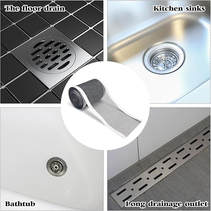 Shower Mesh Drain Catcher| 60% OFF