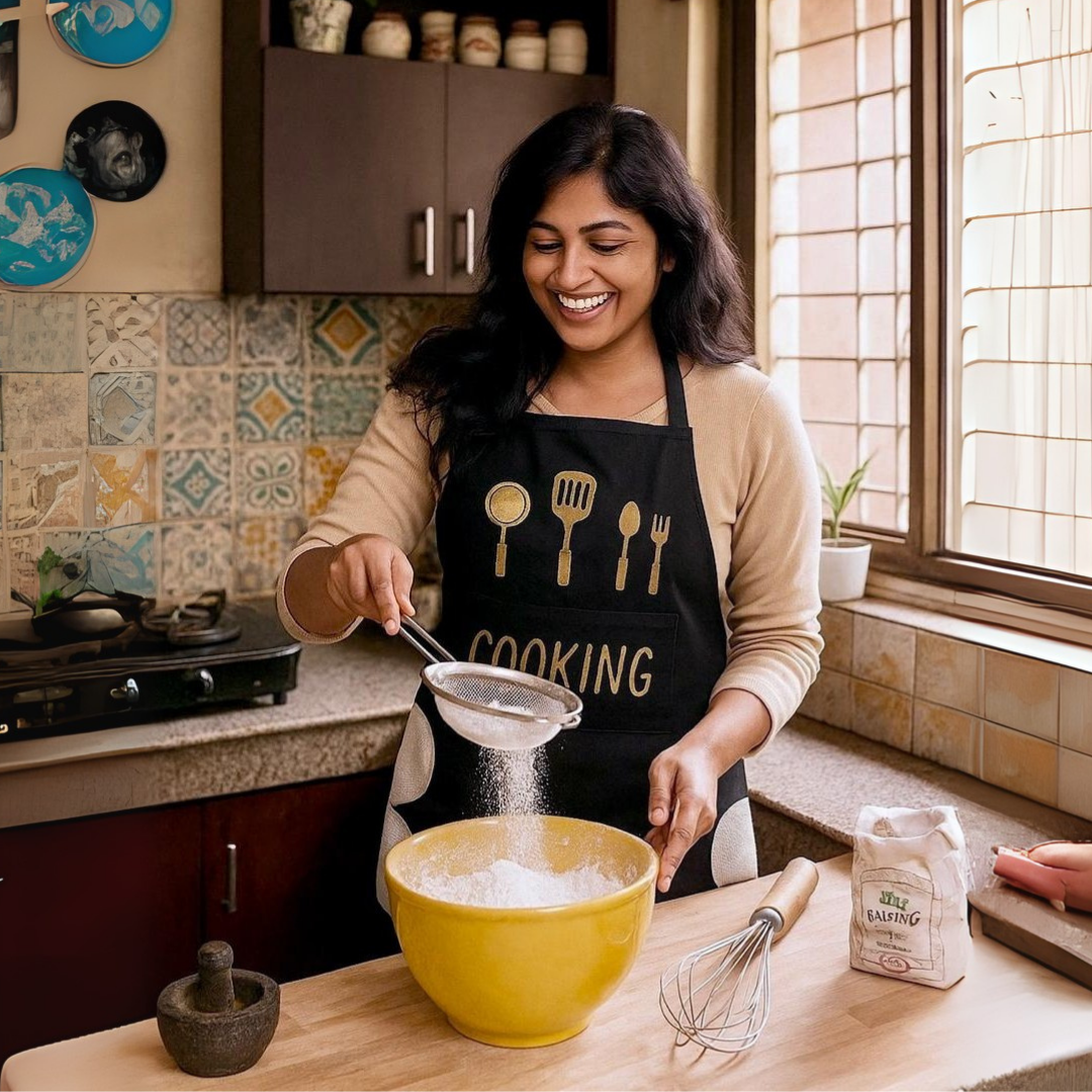 Multipurpose Waterproof Apron - Indian Kitchen | Cooking | Gardening | Painting Buy 1 Get 1 Free