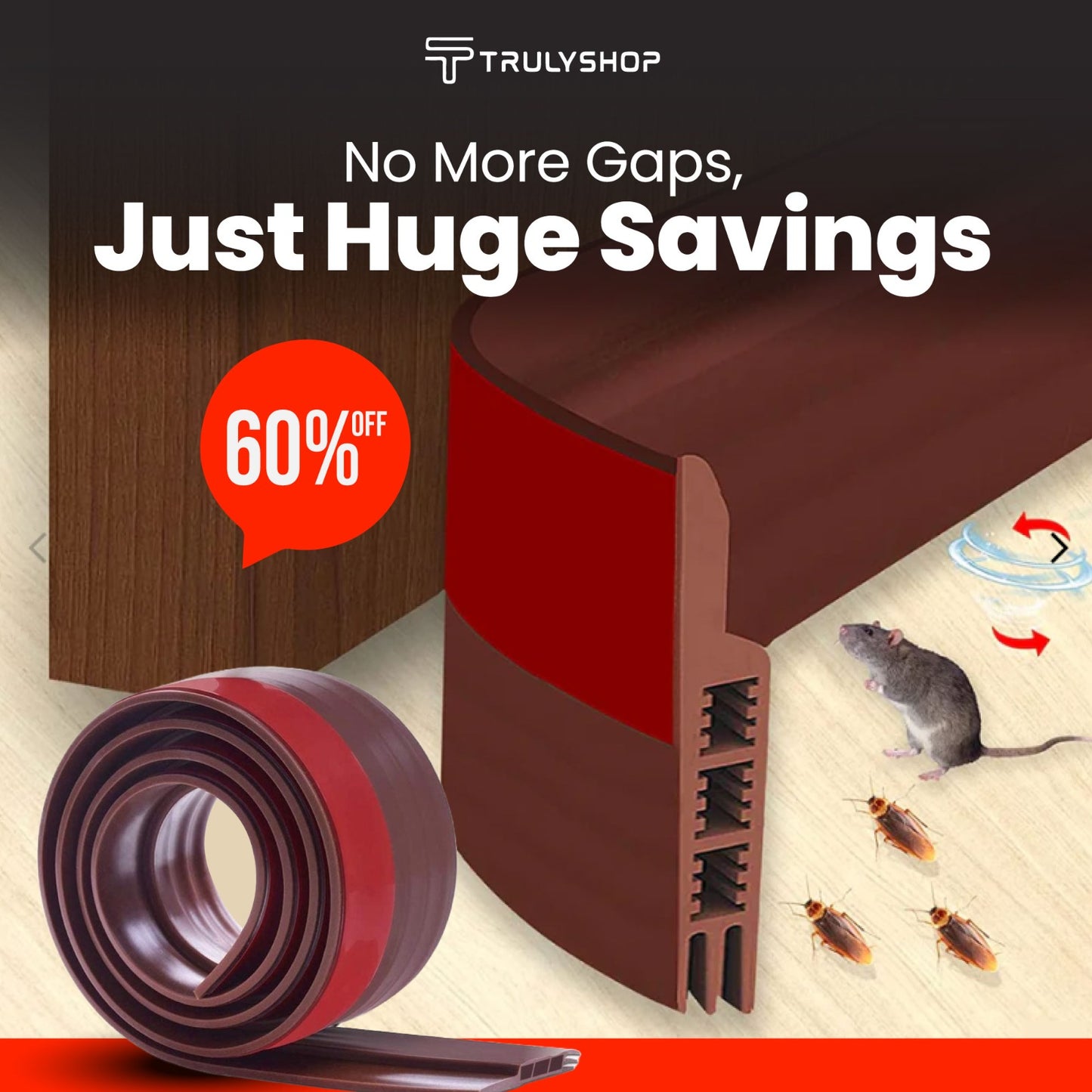 Door Bottom Sealing Strip | FLAT 60% OFF