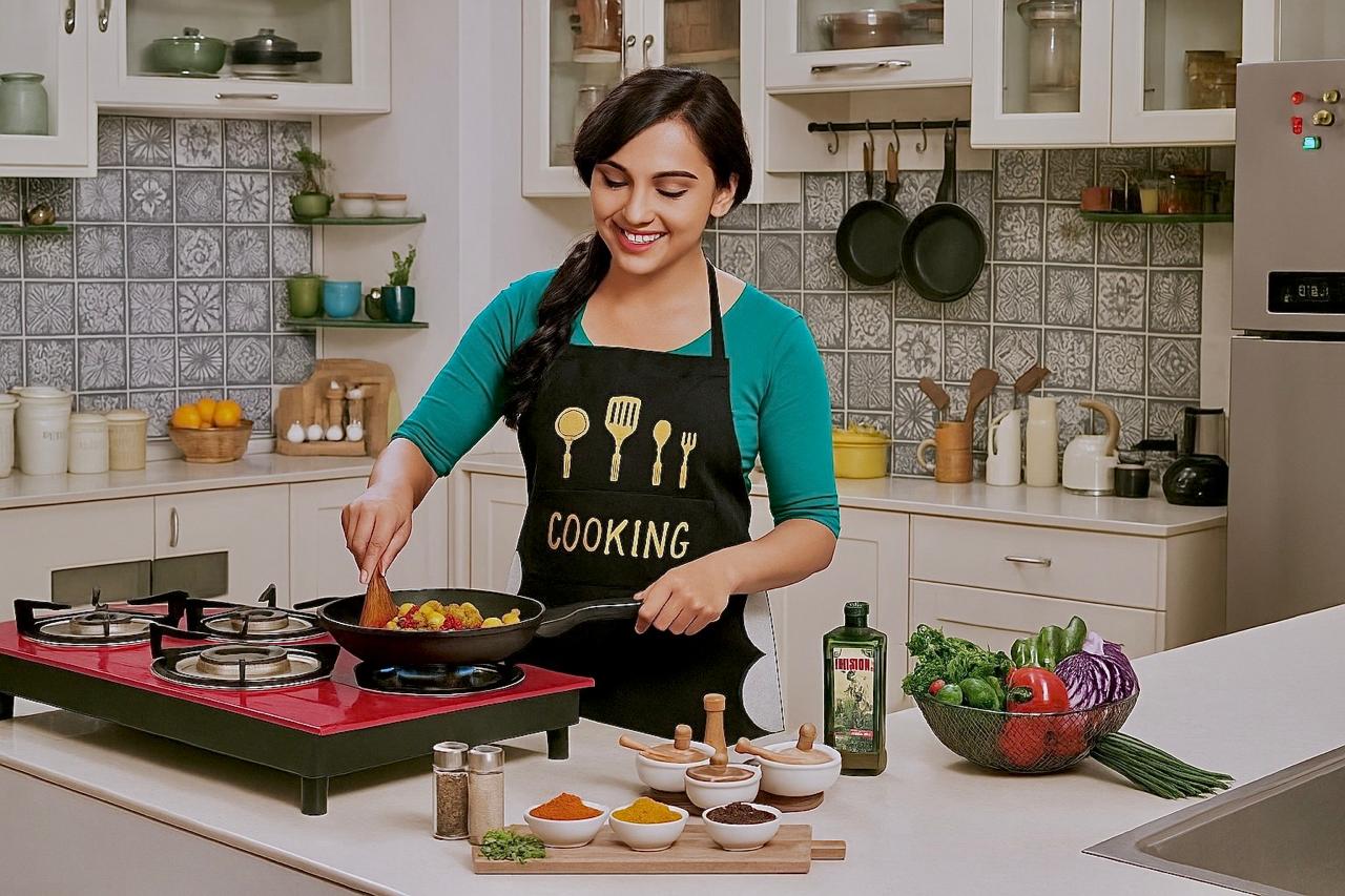 Multipurpose Waterproof Apron - Indian Kitchen | Cooking | Gardening | Painting Buy 1 Get 1 Free