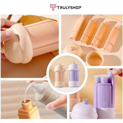 4 in 1 travel bottle |60% Discount 🔥