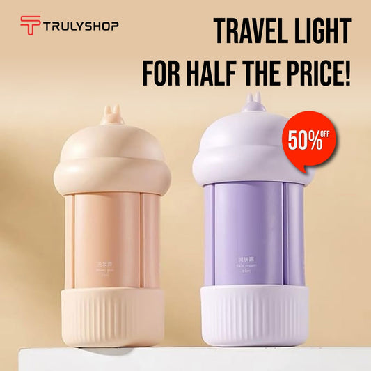 4 in 1 travel bottle |60% Discount 🔥