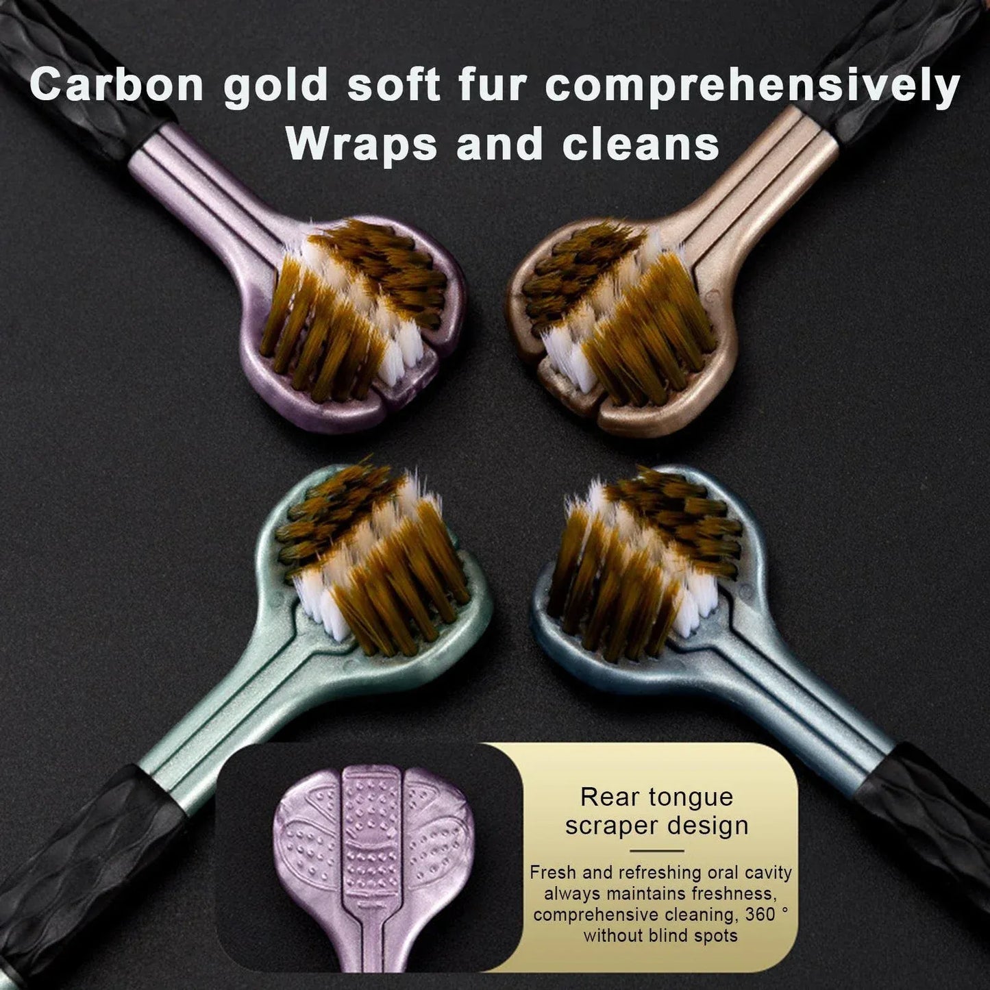 3 Sided Toothbrush | 50% OFF